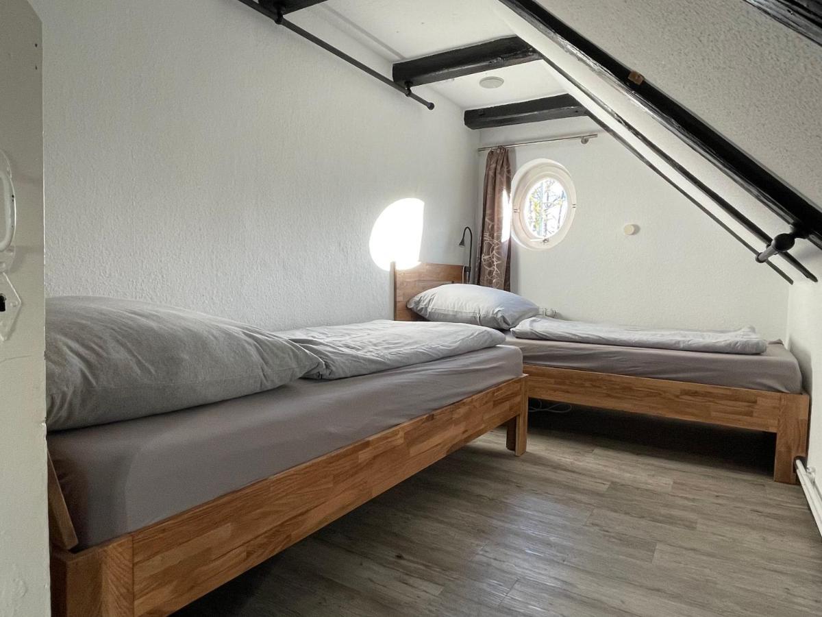 Ferienwohnungen Am Weserdeich เบรเมอร์ฮาเฟิน ภายนอก รูปภาพ
